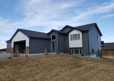 Photo of the finished LP Smart siding instalation.